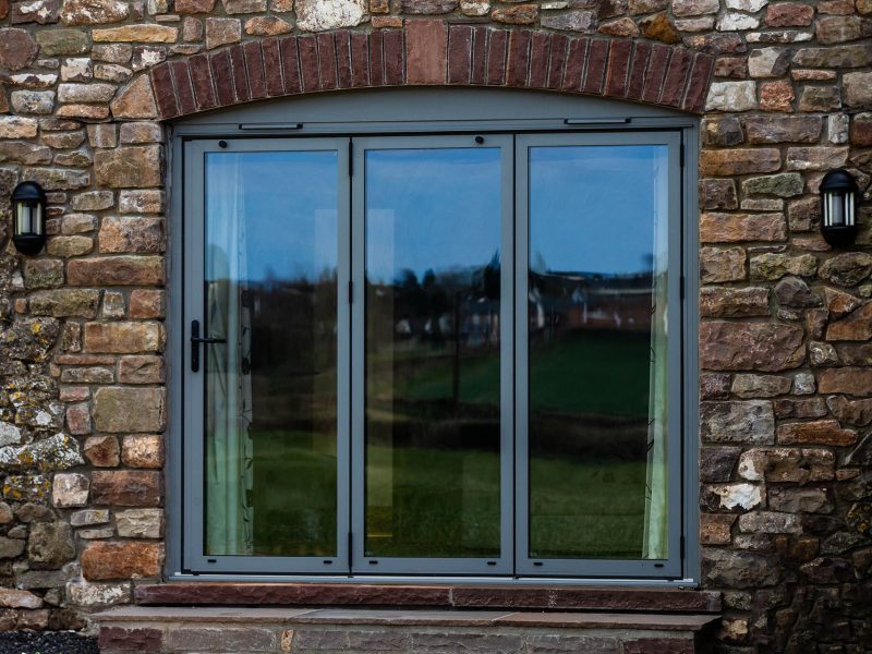 Aluminium doors